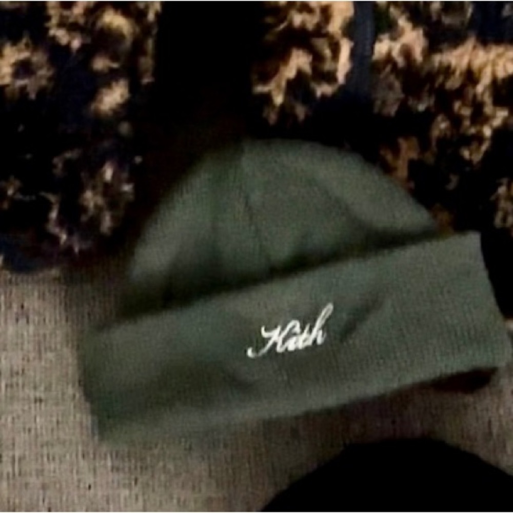 Kids baby hat - olive